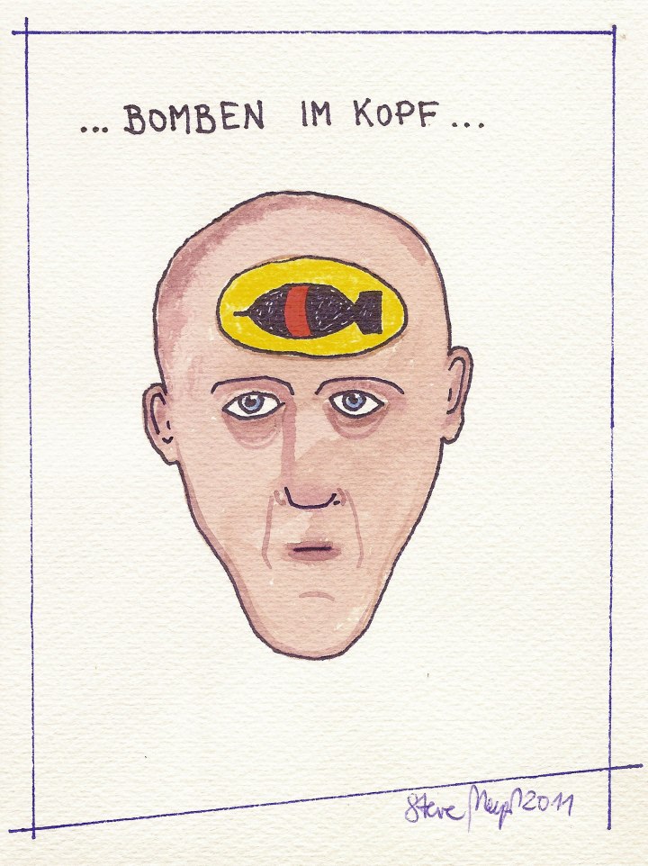 Ohne Titel, Mischtechnik auf Papier, ca. 20 cm x 15 cm, Preis auf Anfrage