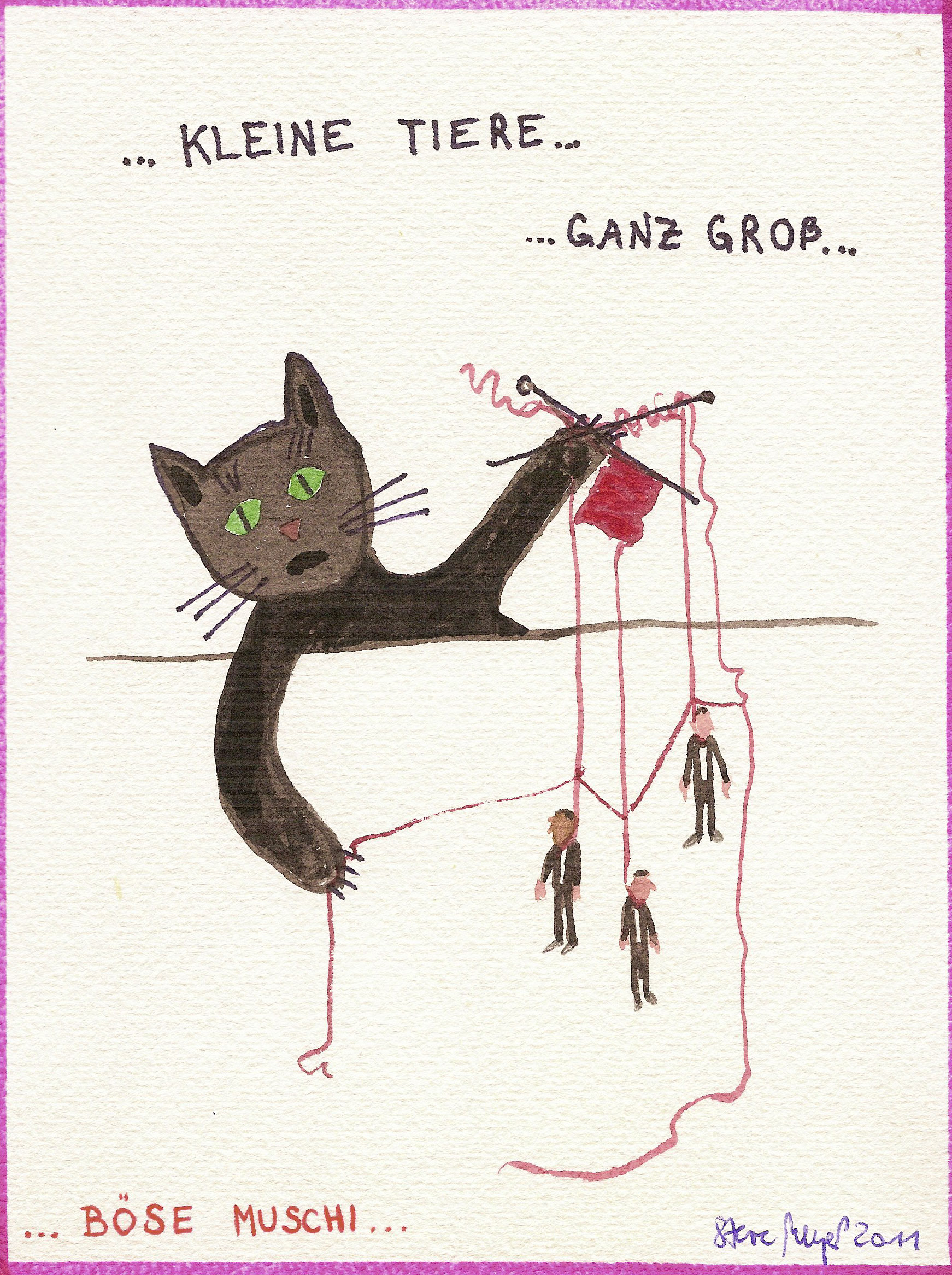 Ohne Titel, Mischtechnik auf Papier, ca. 20 cm x 15 cm, Preis auf Anfrage