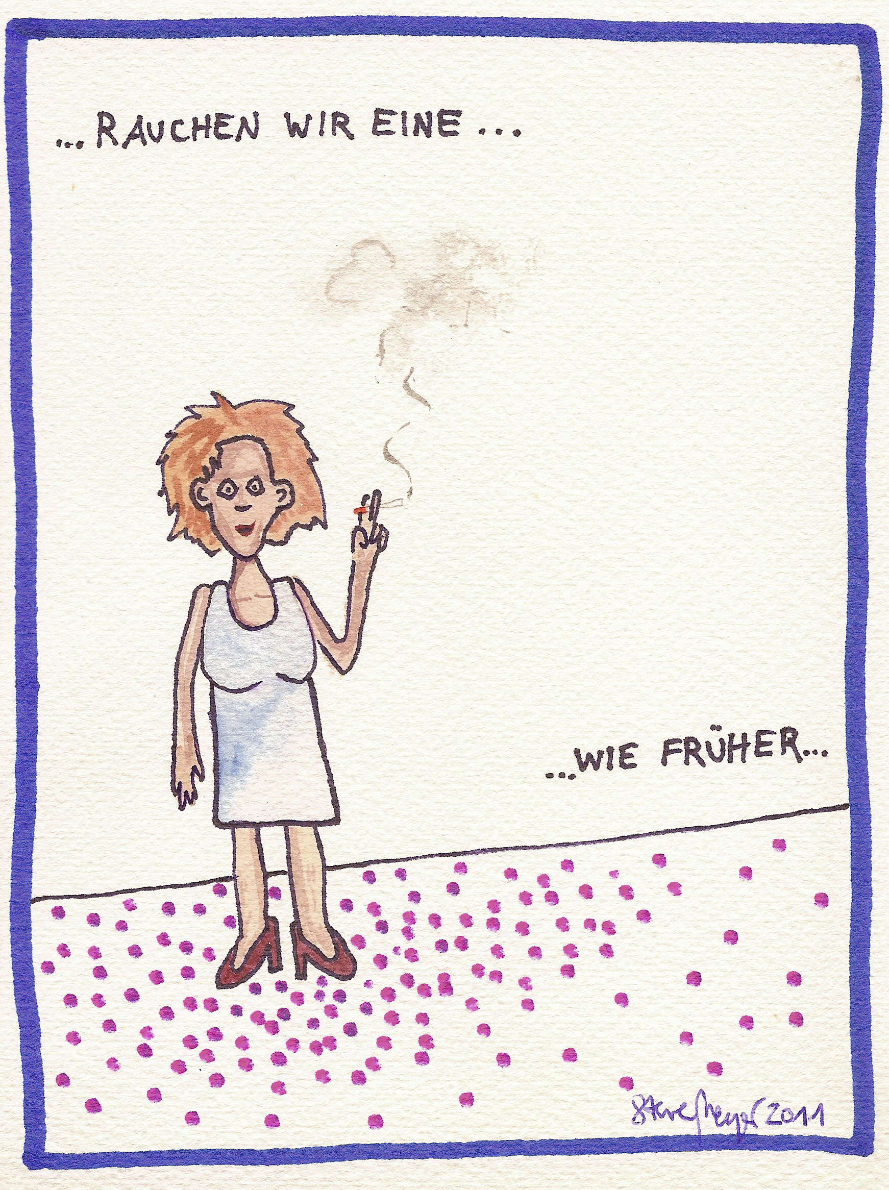 Ohne Titel, Mischtechnik auf Papier, ca. 20 cm x 15 cm, Preis auf Anfrage