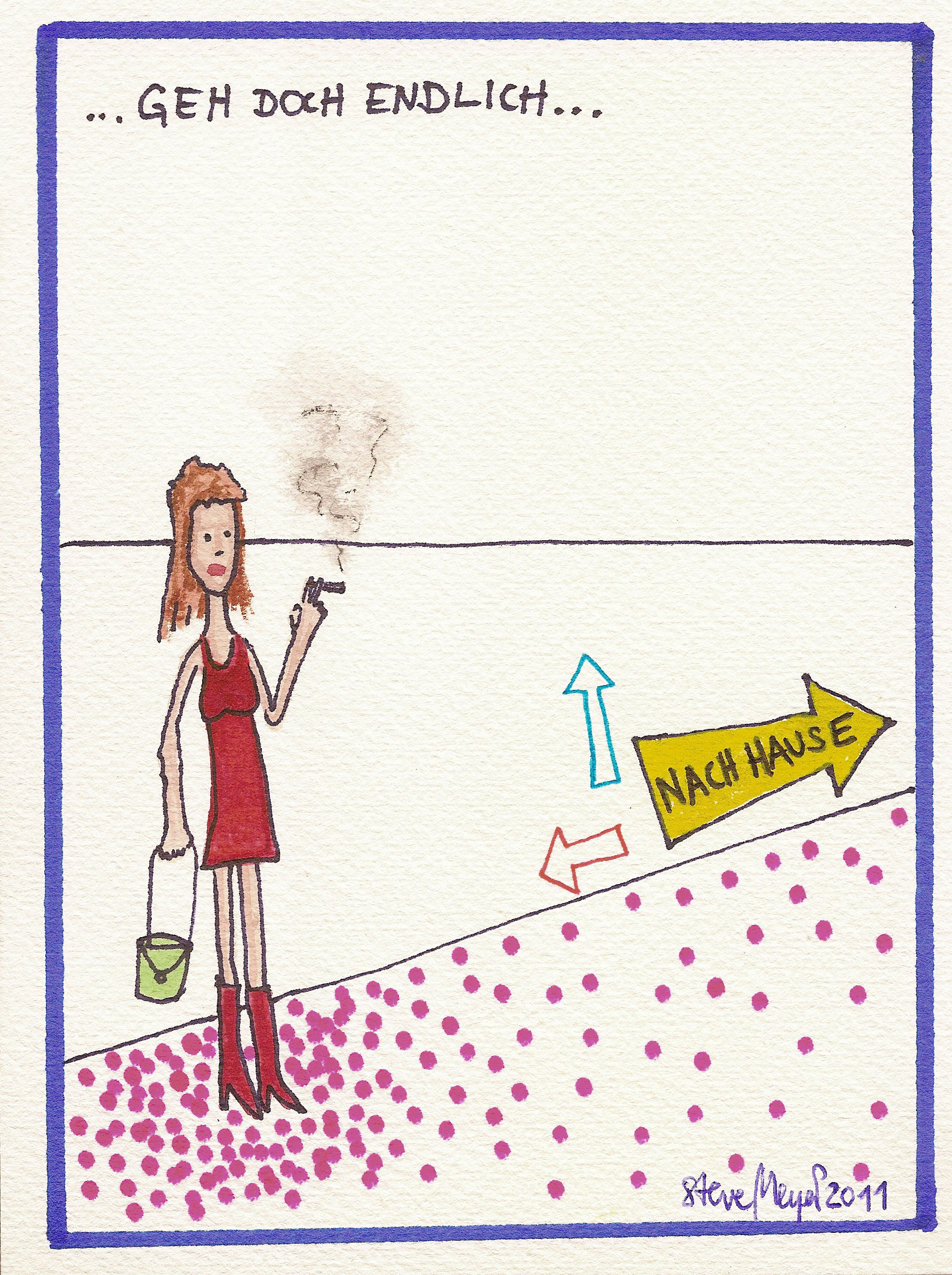 Ohne Titel, Mischtechnik auf Papier, ca. 20 cm x 15 cm, Preis auf Anfrage