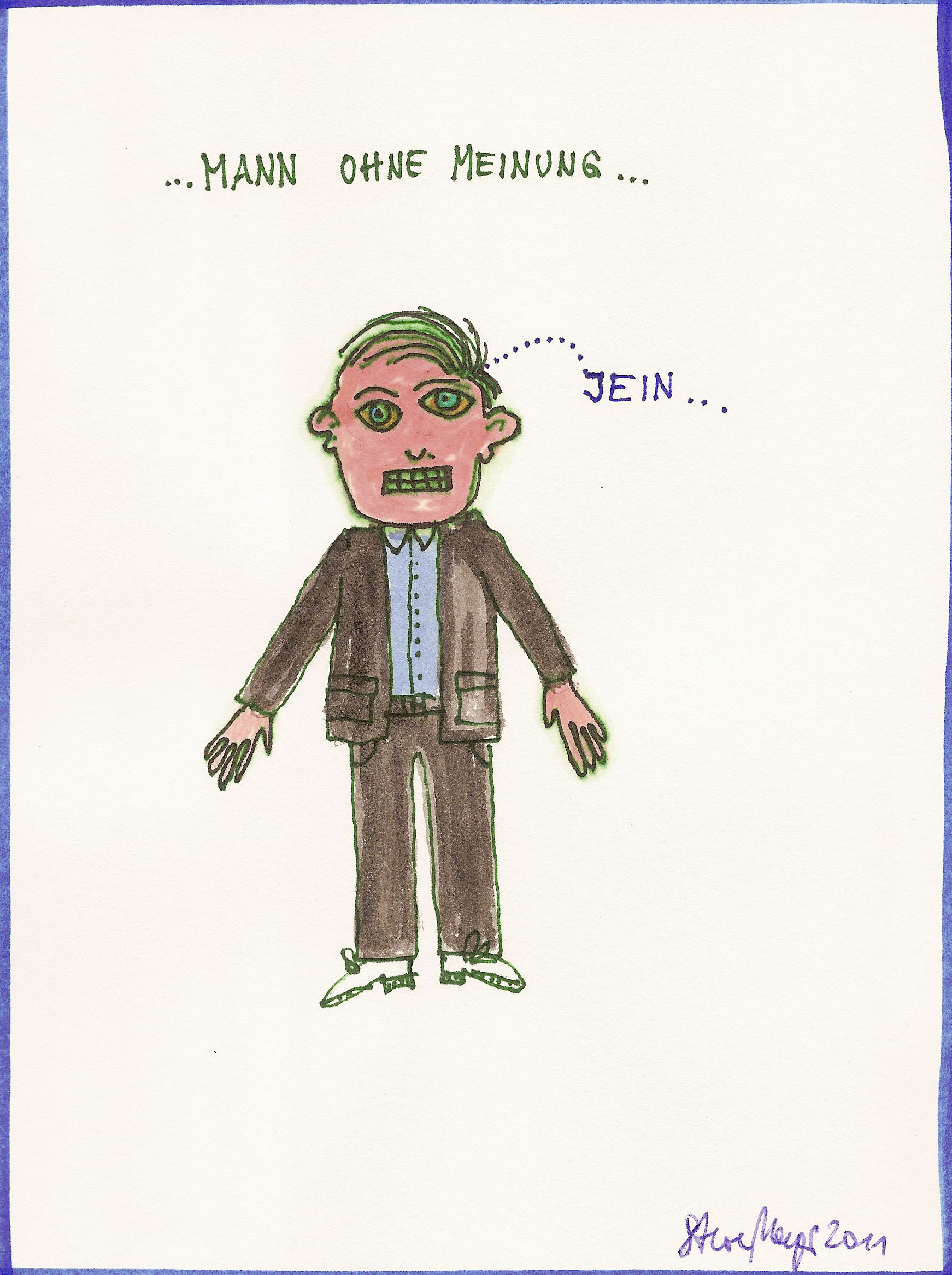 Ohne Titel, Mischtechnik auf Papier, ca. 20 cm x 15 cm, Preis auf Anfrage