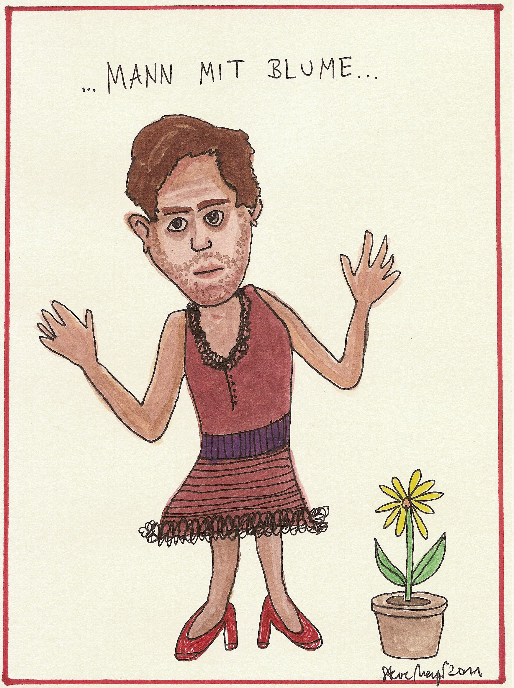 Ohne Titel, Mischtechnik auf Papier, ca. 20 cm x 15 cm, Preis auf Anfrage