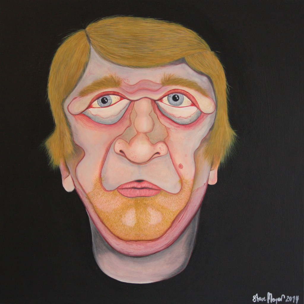 K1-Q40-14, Öl auf Holz, 40 cm x 40 cm, 2014, Preis: 490.- Euro