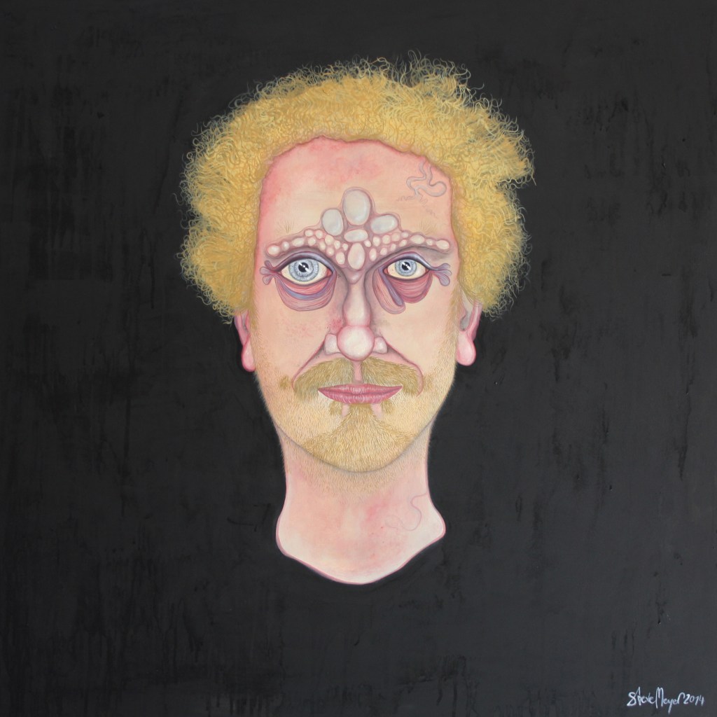 K6-Q100-14, Öl auf Leinwand, 100 cm x 100 cm, 2014, Preis: 3500.- Euro