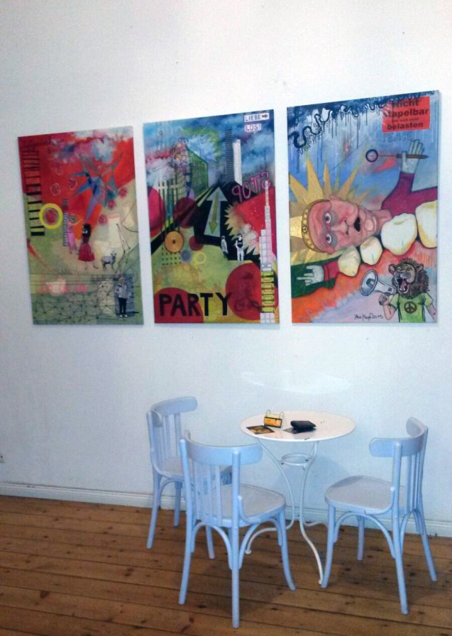 "La La La, Party, Peace" bei Madame Zucker"