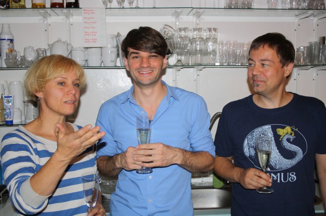 Vielen Dank an Andrea und das ganze Team von "Madame Zucker" für die Ausstellung "La La La, Party, Peace" in ihren Räumen!