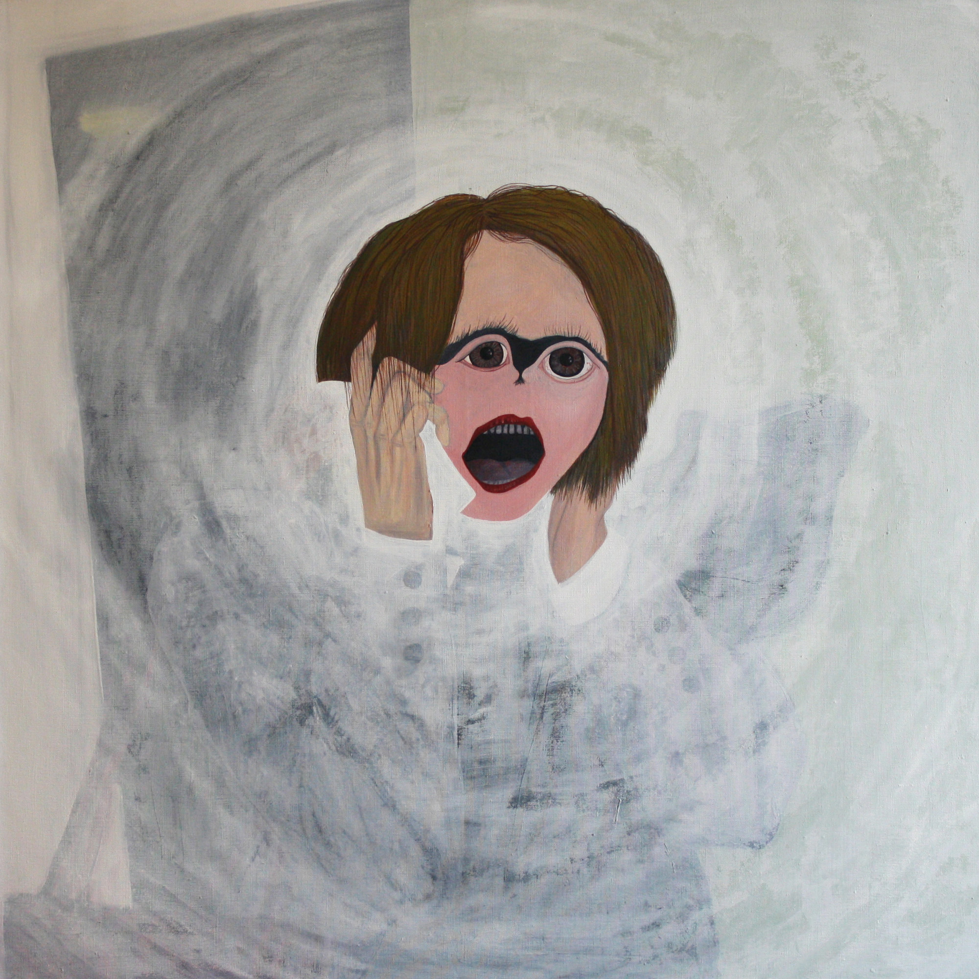 K1-Q70-10, Öl auf Leinwand, 70 cm x 70 cm, 2010, Preis: 2300.- Euro