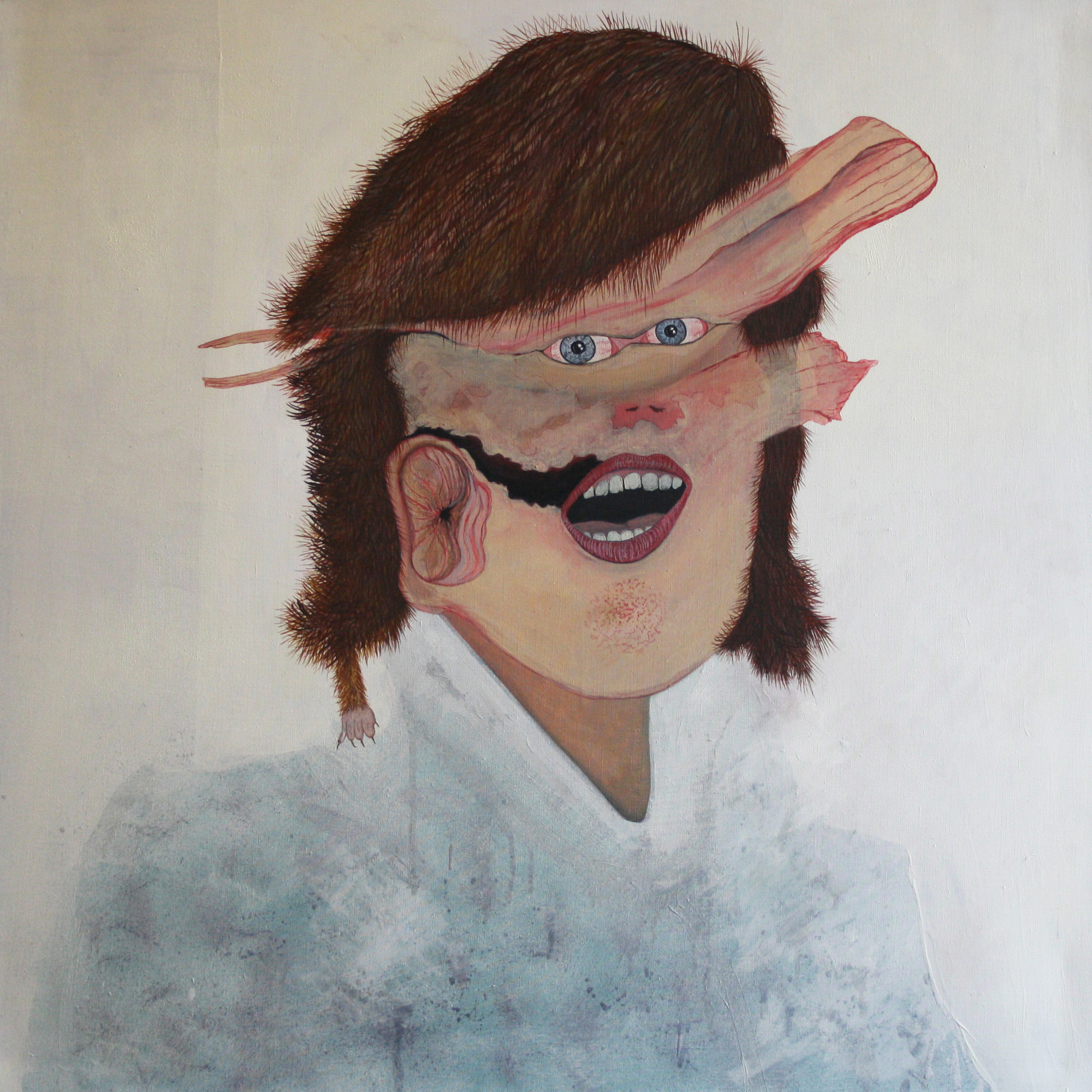 K2-Q70-10, Öl auf Leinwand, 70 cm x 70 cm, 2010, Preis: 2500.- Euro