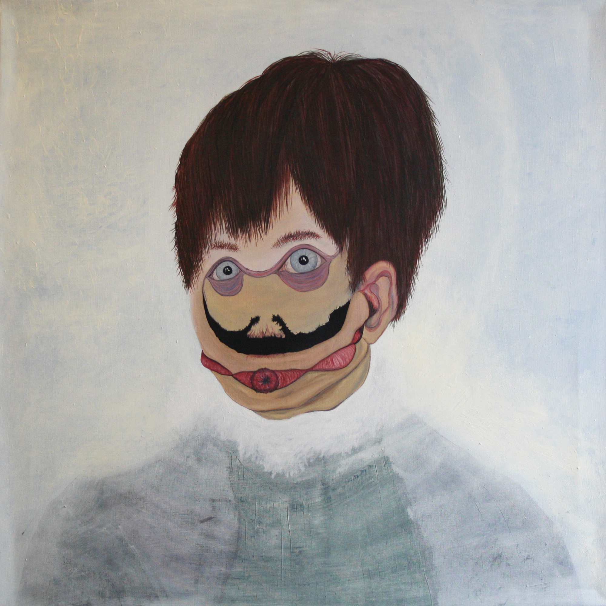 K3-Q70-10, Öl auf Leinwand, 70 cm x 70 cm, 2010, Preis: 2500.- Euro