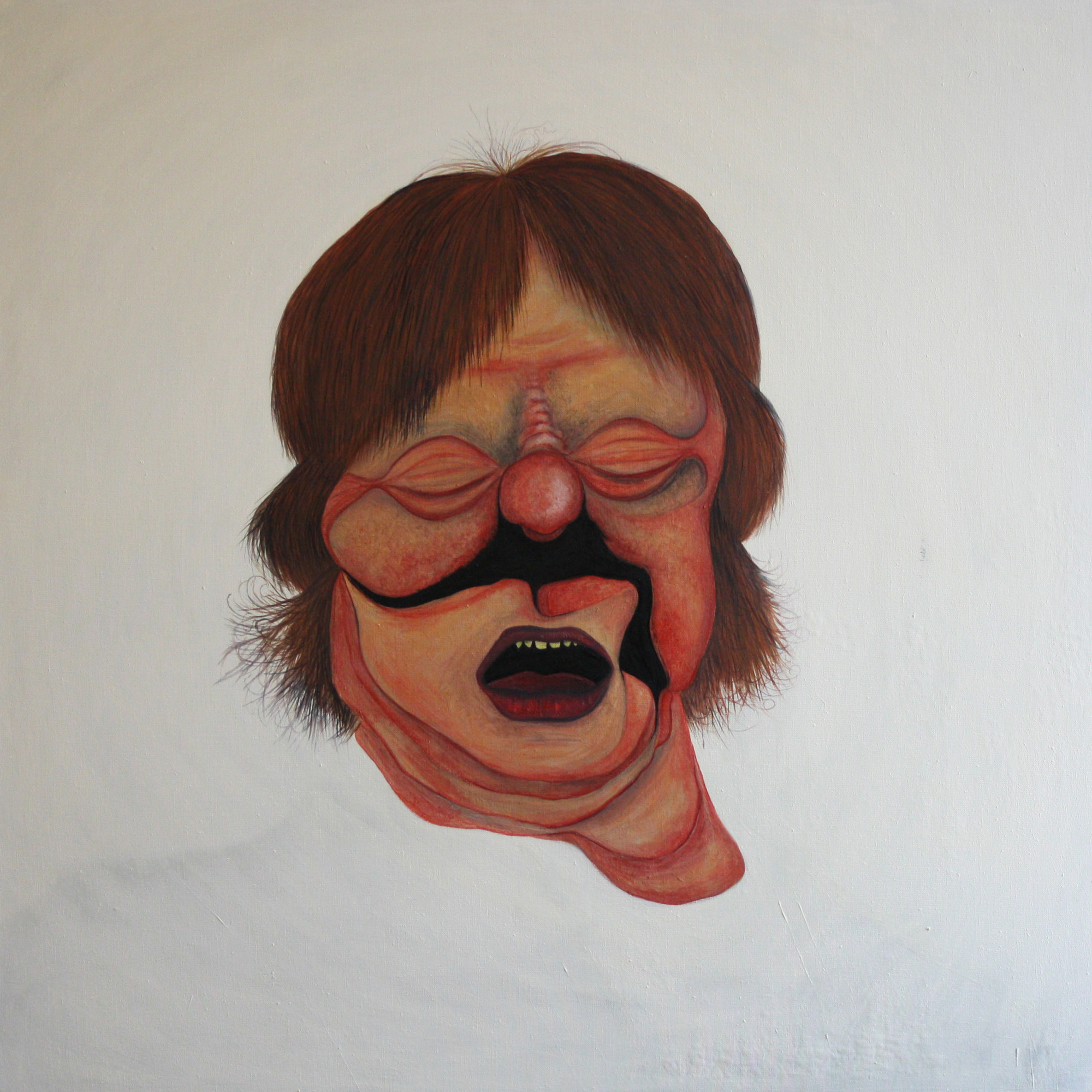 K6-Q70-10, Öl auf Leinwand, 70 cm x 70 cm, 2010, Preis: 2300.- Euro