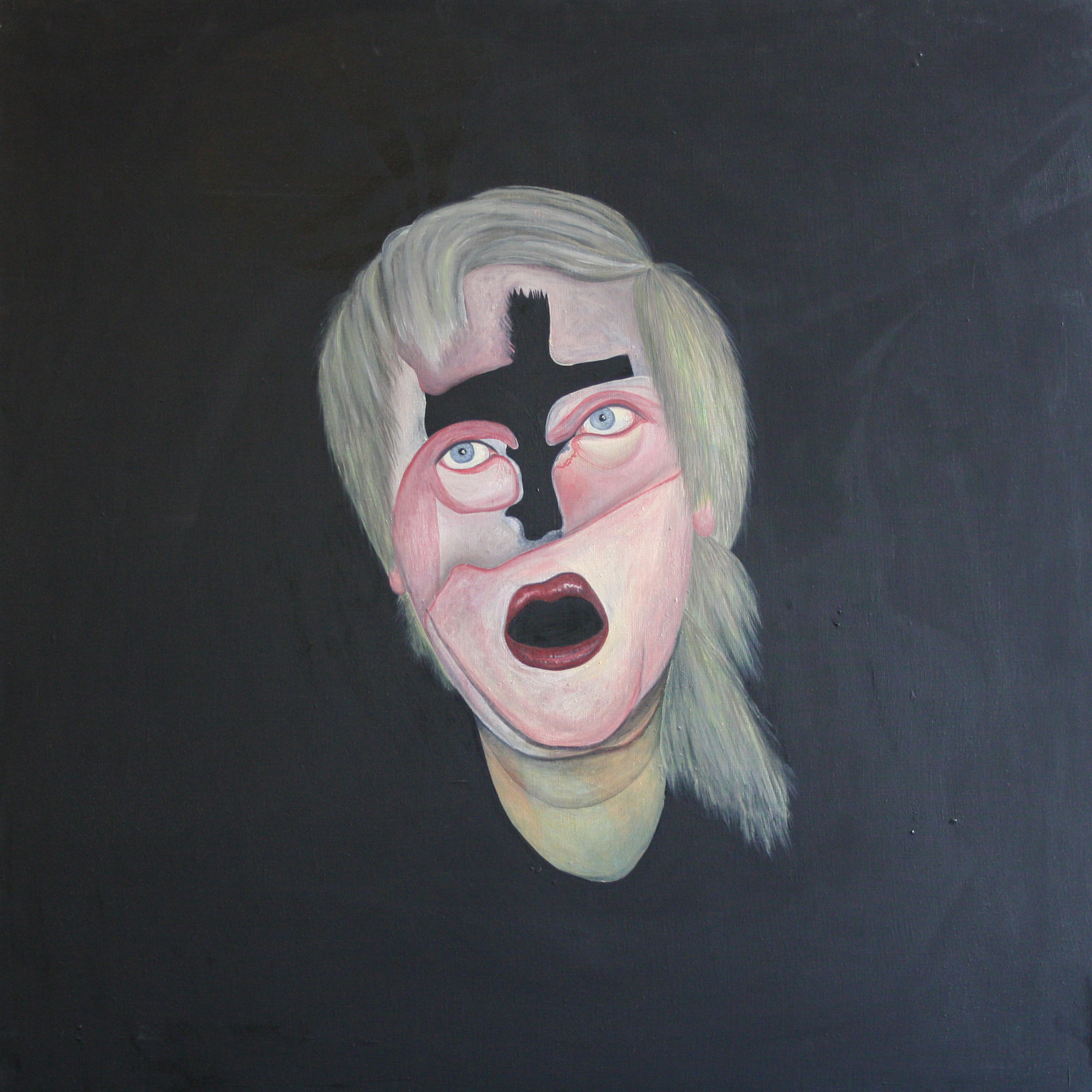 K8-Q70-10, Öl auf Leinwand, 70 cm x 70 cm, 2010, Preis: 2300.- Euro