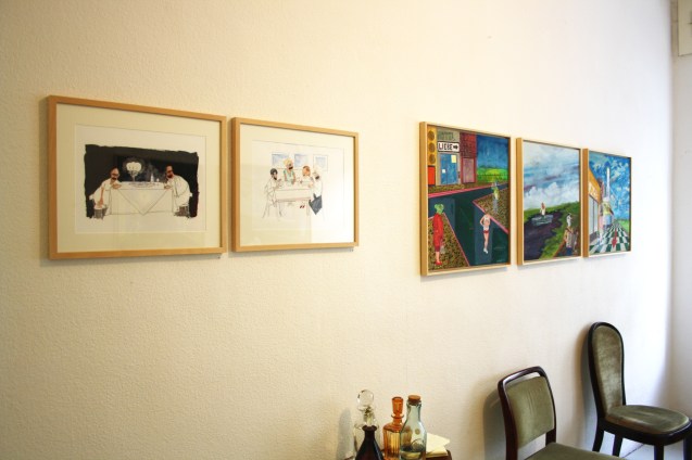 Einzelausstellung Steve Meyer 09 - 19 im Atelier cocon coloré April 2019