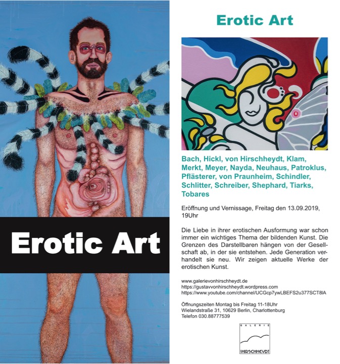 "Erotic Art" in der Galerie von Hirschheydt