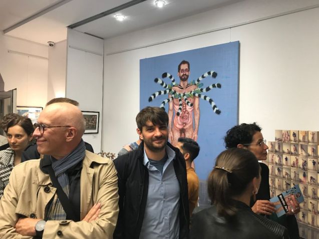 Vernissage zu der Ausstellung "Erotic Art" in der Galerie von Hirschheydt am 13.09.2019