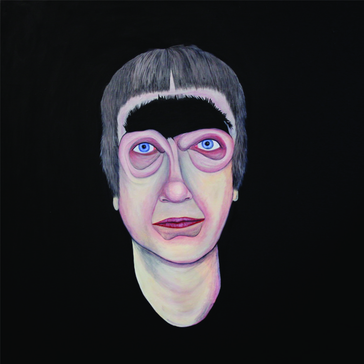 Ohne Titel, Öl auf Leinwand, 70 cm x 70 cm, Privatbesitz